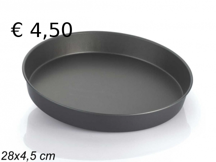 Tortiera antiaderente 28 cm